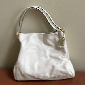 Coach leather phoebe shoulder bag